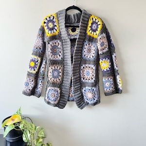 PATCHWORK CARDIGAN